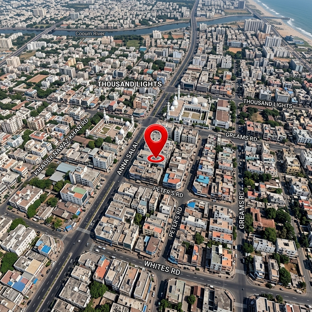 Satellite map of Best India Print Solutions